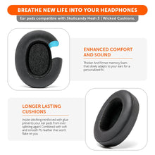 将图片加载到图库查看器,Skullcandy Hesh 3, Evo, and Crusher Replacement Earpads