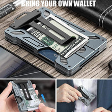 Load image into Gallery viewer, Slim Aluminum Metal Money Wallet