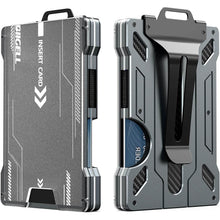 Load image into Gallery viewer, Slim Aluminum Metal Money Wallet