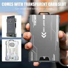 Load image into Gallery viewer, Slim Aluminum Metal Money Wallet