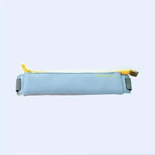 将图片加载到图库查看器,Slim Leather Unique Design Pencil Case Book Holder Pouch With Elastic Band For Notebook Fashion School Pen Case