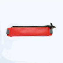 将图片加载到图库查看器,Slim Leather Unique Design Pencil Case Book Holder Pouch With Elastic Band For Notebook Fashion School Pen Case