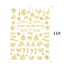 将图片加载到图库查看器,Sliver Bronzing Christmas Slider Nail Art 3D Decals Decoration Snowflake Nail Art Sticker Manicures Transfer Foil Xmas Gift Nails Snowflake Nail Art Stickers Decals Christmas Nail 3D Self Adhesive Nail Stickers for Acrylic Nails Snowflake