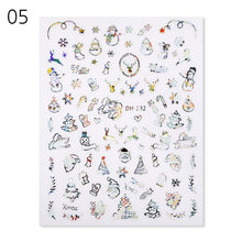 将图片加载到图库查看器,Sliver Bronzing Christmas Slider Nail Art 3D Decals Decoration Snowflake Nail Art Sticker Manicures Transfer Foil Xmas Gift Nails Snowflake Nail Art Stickers Decals Christmas Nail 3D Self Adhesive Nail Stickers for Acrylic Nails Snowflake