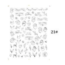 将图片加载到图库查看器,Sliver Bronzing Christmas Slider Nail Art 3D Decals Decoration Snowflake Nail Art Sticker Manicures Transfer Foil Xmas Gift Nails Snowflake Nail Art Stickers Decals Christmas Nail 3D Self Adhesive Nail Stickers for Acrylic Nails Snowflake