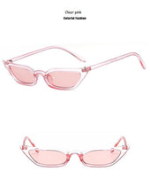Load image into Gallery viewer, Small Leopard Cateye Design Women Sunglasses Vintage Glasses For Women Summer UV Eyewear Protection Eye Catching Cool Sunglasses For Women Goggles Plastic Frame