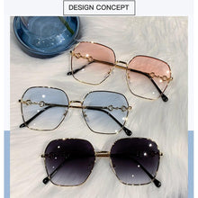 将图片加载到图库查看器,Small Oval Retro Sunglasses for Men and Women Polygon Mirrored Lens Fashionable & Korean Style Women's Sunglasses New Personality & Trending Sunglasses Of Same Style UV Protection Sunglasses
