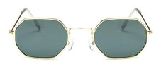 将图片加载到图库查看器,Small Polygon Women Men Sunglasses Delicate Metal Polygon Sunglasses For Women Classic Retro Small Size Frame Women Sunglasses Design Glasses for Men