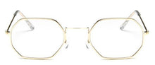 将图片加载到图库查看器,Small Polygon Women Men Sunglasses Delicate Metal Polygon Sunglasses For Women Classic Retro Small Size Frame Women Sunglasses Design Glasses for Men