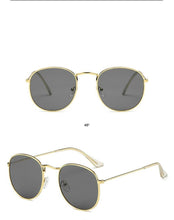 Load image into Gallery viewer, Small Round Polarized Sunglasses Retro Men Women Round Shape Sunglasses For Women New Branded Designer Eyeglasses For Women/Men New Elegant Small Frame Round Glasses