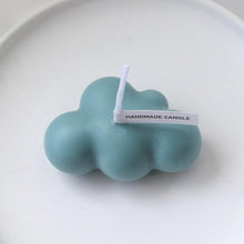 将图片加载到图库查看器,Small Scented Cloud Shape Birthday Candle Handmade Scented Candle Hand Poured Decorative Candle Aesthetic Candle Room Decor For Home Use Bedroom Romantic Soy Candle Home decoration Mother's Day Gifts