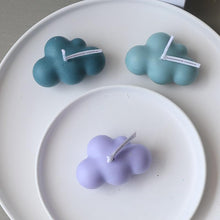 将图片加载到图库查看器,Small Scented Cloud Shape Birthday Candle Handmade Scented Candle Hand Poured Decorative Candle Aesthetic Candle Room Decor For Home Use Bedroom Romantic Soy Candle Home decoration Mother's Day Gifts