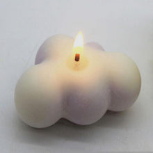 将图片加载到图库查看器,Small Scented Cloud Shape Birthday Candle Handmade Scented Candle Hand Poured Decorative Candle Aesthetic Candle Room Decor For Home Use Bedroom Romantic Soy Candle Home decoration Mother's Day Gifts