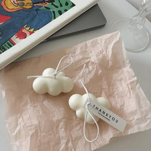 将图片加载到图库查看器,Small Scented Cloud Shape Birthday Candle Handmade Scented Candle Hand Poured Decorative Candle Aesthetic Candle Room Decor For Home Use Bedroom Romantic Soy Candle Home decoration Mother's Day Gifts