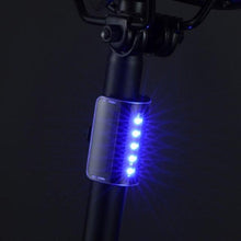 Load image into Gallery viewer, Smart Bike Light Wireless Remote Control Cycling Turning Signal Taillight USB Bicycle Rechargeable Rear Light LED Warning Lamp USB Bicycle Tail Light Wireless Remote Control Back Bike Light For Night Riding Safety Warning Cycling Lights