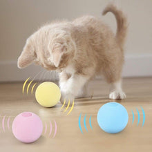 Load image into Gallery viewer, Smart Cat Toys Ball Catnip Cat Training Toy Pet Playing Ball Pet Products Toy for Cats Interactive Chirping Balls Cat Kicker Toys Fun Catnip Toys for Cat Exercise