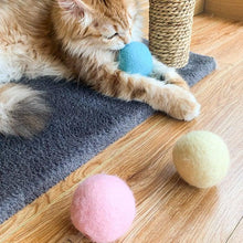 Load image into Gallery viewer, Smart Cat Toys Ball Catnip Cat Training Toy Pet Playing Ball Pet Products Toy for Cats Interactive Chirping Balls Cat Kicker Toys Fun Catnip Toys for Cat Exercise