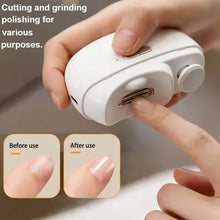 Load image into Gallery viewer, Smart Electric Nail Clipper with Anti-Pinch