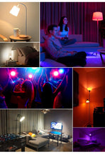 Load image into Gallery viewer, Smart For Home LED Light Bulb E27 E14 GU10 B22 220V 110V Spot Magic Changeable Lamp Lampada+IR Control Decoration RGB White Compatible with Alexa Google Home, RGBCW Smart GU10 Bulb, WiFi Smart LED Spot Light Bulb Indoor Decoration