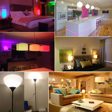 Load image into Gallery viewer, Smart For Home LED Light Bulb E27 E14 GU10 B22 220V 110V Spot Magic Changeable Lamp Lampada+IR Control Decoration RGB White Compatible with Alexa Google Home, RGBCW Smart GU10 Bulb, WiFi Smart LED Spot Light Bulb Indoor Decoration