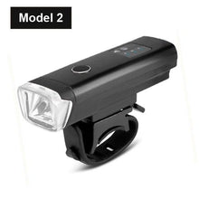 Load image into Gallery viewer, Smart Induction Bicycle Front Light Set USB Rechargeable Rear Light LED Headlight Bike Lamp Cycling Flash Light Front And Rear Rechargeable Waterproof Bike Headlight And Tail Light Set Smart Bright Bike Lights For Bike