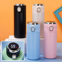 Load image into Gallery viewer, Smart Thermos Mug Mini Stainless Steel Thermos Cup Portable Leak Proof Water Cup with Filter Water Vacuum Tea Coffee Bottle Cup Smart Water bottle Stainless Steel Travel Mug Thermoses Cup Flask