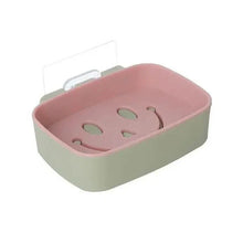 将图片加载到图库查看器,Soap Rack No Drilling Wall Mounted Double Layer Soap Holder Soap Sponge Dish Bathroom Accessories Soap Dishes Self Adhesive Soap Dish Bar Soap Holder Soap Dishes Tray Saver Case Box for Shower Bathroom Kitchen Dish Drainer Drying Rack