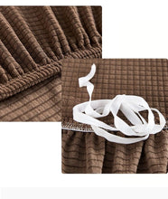 将图片加载到图库查看器,Sofa Cover Waterproof Waffle Sofa Cover All-Inclusive Thick Sofa Towel Waterproof Sofa Cushion Waterproof Couch Cover Dual Waterproof Sofa Cover Stretch Jacquard Sofa Slipcover Leakproof Furniture Protector For Kids