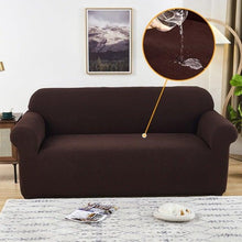 将图片加载到图库查看器,Sofa Cover Waterproof Waffle Sofa Cover All-Inclusive Thick Sofa Towel Waterproof Sofa Cushion Waterproof Couch Cover Dual Waterproof Sofa Cover Stretch Jacquard Sofa Slipcover Leakproof Furniture Protector For Kids