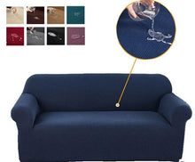 将图片加载到图库查看器,Sofa Cover Waterproof Waffle Sofa Cover All-Inclusive Thick Sofa Towel Waterproof Sofa Cushion Waterproof Couch Cover Dual Waterproof Sofa Cover Stretch Jacquard Sofa Slipcover Leakproof Furniture Protector For Kids