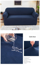 将图片加载到图库查看器,Sofa Cover Waterproof Waffle Sofa Cover All-Inclusive Thick Sofa Towel Waterproof Sofa Cushion Waterproof Couch Cover Dual Waterproof Sofa Cover Stretch Jacquard Sofa Slipcover Leakproof Furniture Protector For Kids