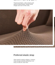 将图片加载到图库查看器,Sofa Cover Waterproof Waffle Sofa Cover All-Inclusive Thick Sofa Towel Waterproof Sofa Cushion Waterproof Couch Cover Dual Waterproof Sofa Cover Stretch Jacquard Sofa Slipcover Leakproof Furniture Protector For Kids