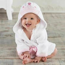 Load image into Gallery viewer, Soft And Comfortable Baby Bathrobes Cute Cartoon Animal Face Sleepwear For Babies Unique Design Hooded Sleepwear For Infants