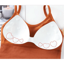 将图片加载到图库查看器,Soft Cotton Sports Bras For Women Push Up Solid Sports Bra Jogging Gym Women Sports Bra Girl Underwear Fitness Running Yoga Sport Tops