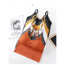 将图片加载到图库查看器,Soft Cotton Sports Bras For Women Push Up Solid Sports Bra Jogging Gym Women Sports Bra Girl Underwear Fitness Running Yoga Sport Tops