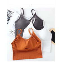 将图片加载到图库查看器,Soft Cotton Sports Bras For Women Push Up Solid Sports Bra Jogging Gym Women Sports Bra Girl Underwear Fitness Running Yoga Sport Tops