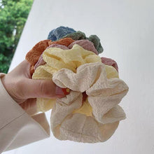 将图片加载到图库查看器,Soft Faux Fur Hair Scrunchies Plush Elastic Hair Bands Women Girls Ponytail Holder Rubber Band Fashion Headwear Ponytail Holder Accessories for Women