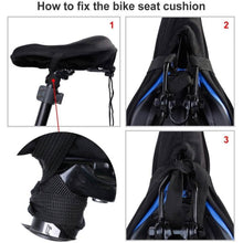 Load image into Gallery viewer, Soft Gel Bicycle Seat Cover