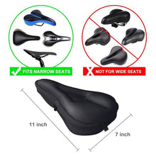 Load image into Gallery viewer, Soft Gel Bicycle Seat Cover