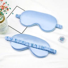 Load image into Gallery viewer, Soft Silk Sleep Eye Mask Portable Travel Eye Patch Nap Eye Patch Super Smooth Eye Mask Eye Cover Sleeping Mask Night