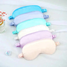 Load image into Gallery viewer, Soft Silk Sleep Eye Mask Portable Travel Eye Patch Nap Eye Patch Super Smooth Eye Mask Eye Cover Sleeping Mask Night