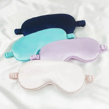 Load image into Gallery viewer, Soft Silk Sleep Eye Mask Portable Travel Eye Patch Nap Eye Patch Super Smooth Eye Mask Eye Cover Sleeping Mask Night