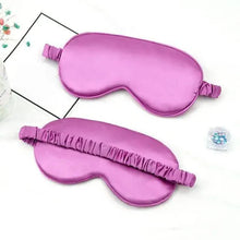 Load image into Gallery viewer, Soft Silk Sleep Eye Mask Portable Travel Eye Patch Nap Eye Patch Super Smooth Eye Mask Eye Cover Sleeping Mask Night