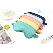 Load image into Gallery viewer, Soft Silk Sleep Eye Mask Portable Travel Eye Patch Nap Eye Patch Super Smooth Eye Mask Eye Cover Sleeping Mask Night