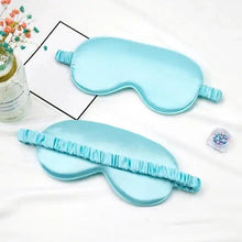 Load image into Gallery viewer, Soft Silk Sleep Eye Mask Portable Travel Eye Patch Nap Eye Patch Super Smooth Eye Mask Eye Cover Sleeping Mask Night