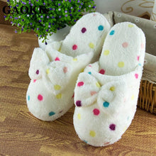 将图片加载到图库查看器,Soft Slipper Womens Home Plush House Winter Warm Slippers Soft Indoors Bedroom Slippers With Memory Foam Comfortable Slip On House Shoes Warm Fur Lined Slippers