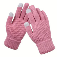 Load image into Gallery viewer, Soft Touchscreen Winter Gloves Elastic Cuff Knit for Cold Weather