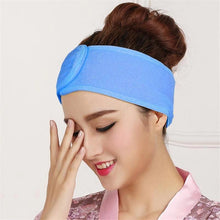 Load image into Gallery viewer, Soft Toweling Hair Accessories Girls Headbands for Face Washing Bath Makeup Hair Band Women Adjustable SPA Facial Headband Gorgeous Hair Accessories For Women