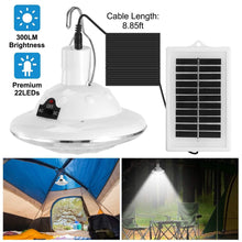 Load image into Gallery viewer, Solar Camping Light Hanging LED Bulb Lamp