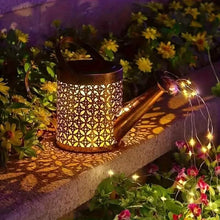 Load image into Gallery viewer, Solar LED Watering Can String Lights